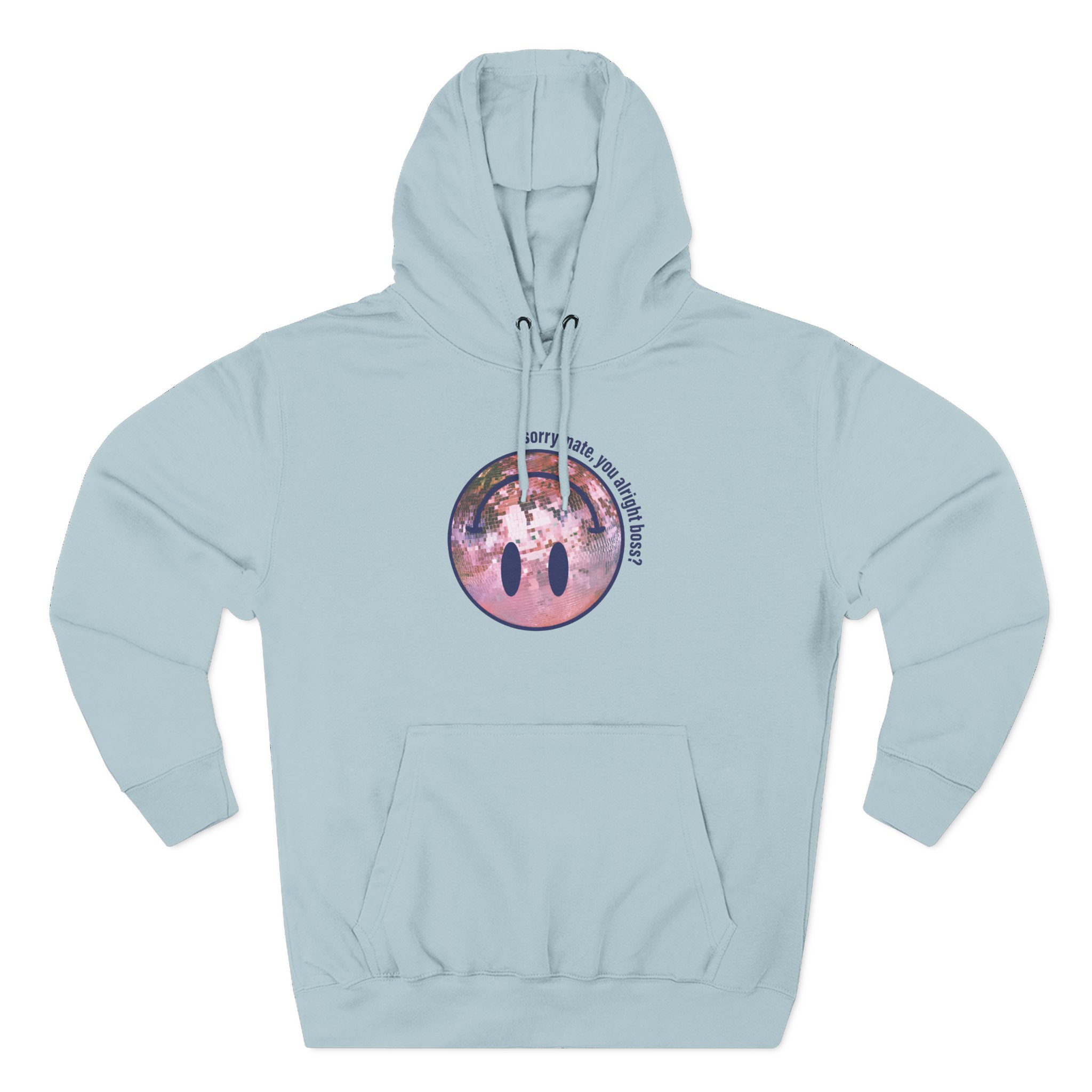 Courteeners Disco Ball Three-Panel Fleece Hoodie