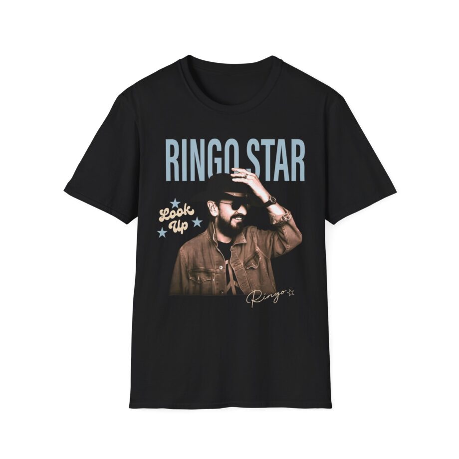 Ringo Starr Look Up Unisex Softstyle T-Shirt