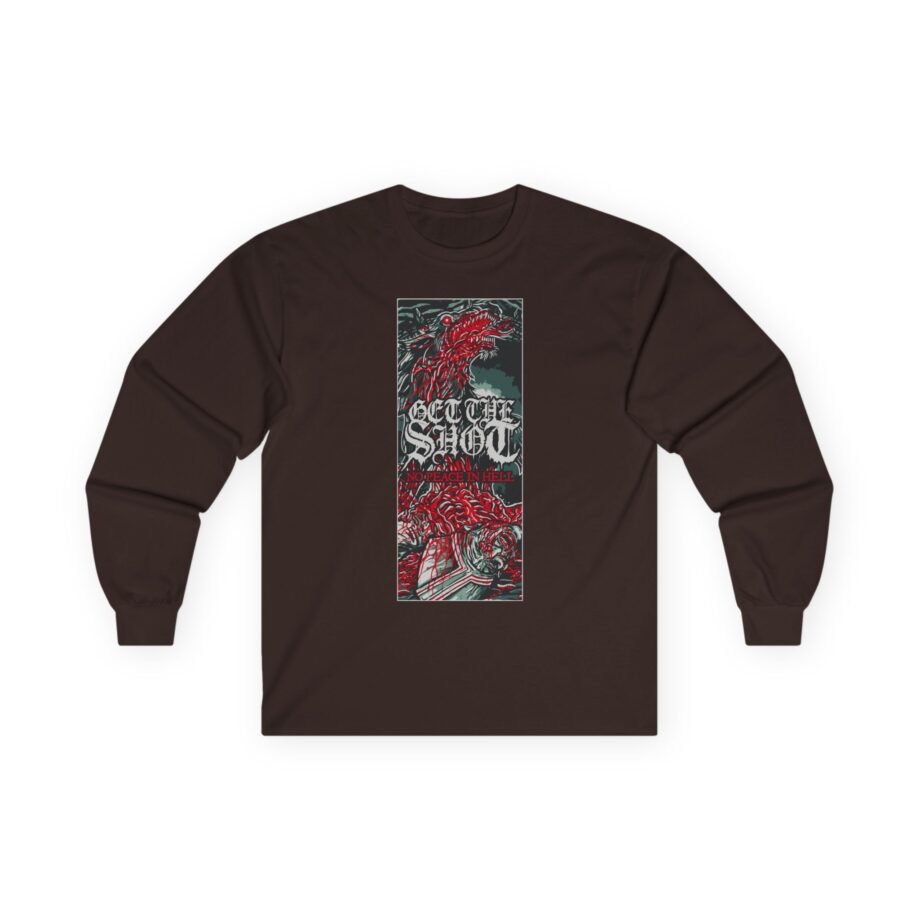 Get the Shot No Peace in Hell Unisex Ultra Cotton Long Sleeve Tee