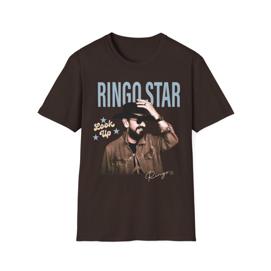 Ringo Starr Look Up Unisex Softstyle T-Shirt