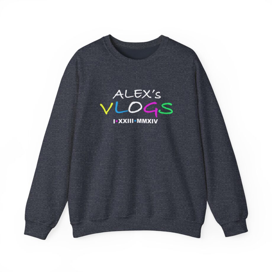 Alex Warren VLOGS Unisex Heavy Blend™ Crewneck Sweatshirt
