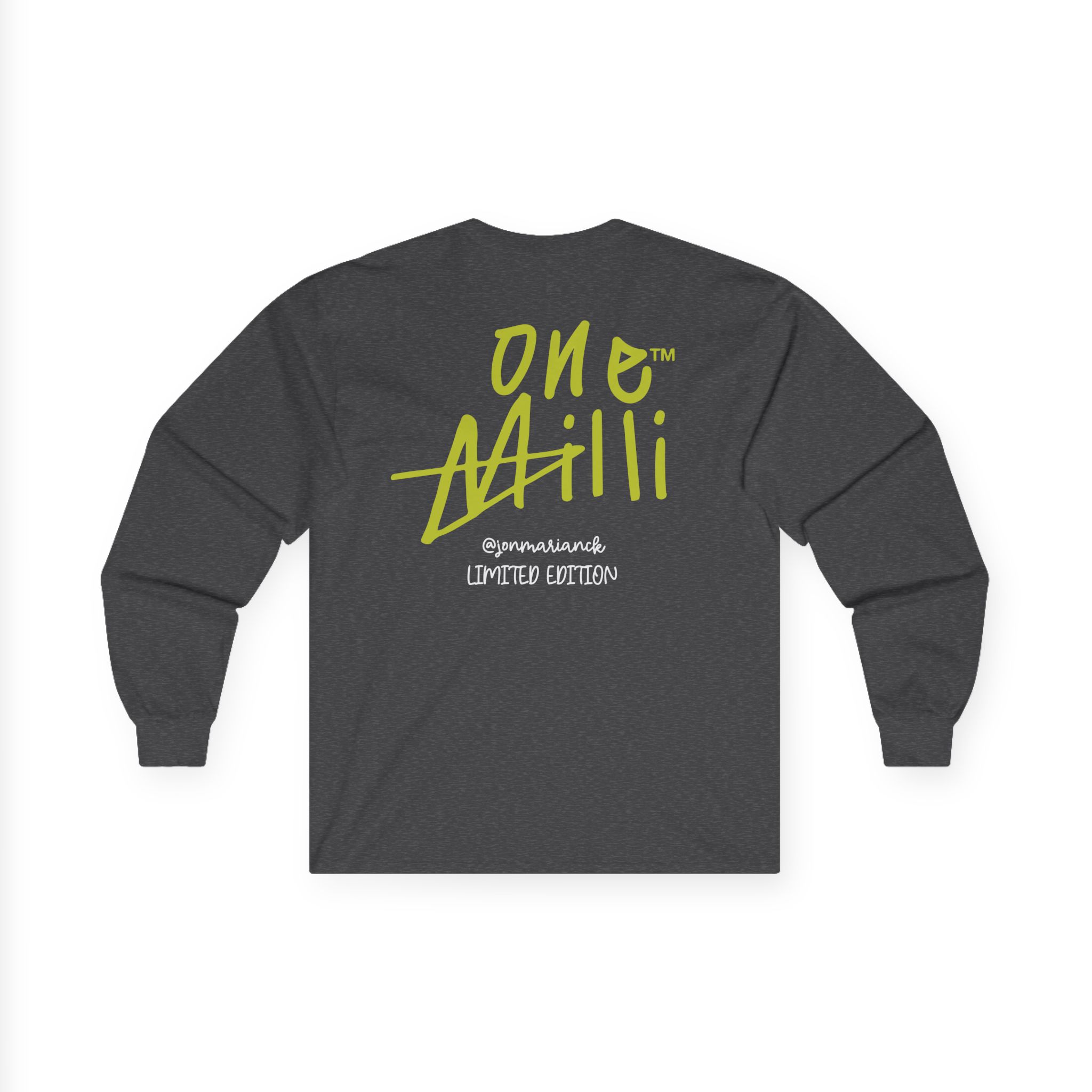 Jon Mariánek One Million Unisex Ultra Cotton Long Sleeve Tee