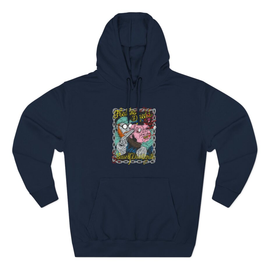 Freddie Dredd Piggy Three-Panel Fleece Hoodie