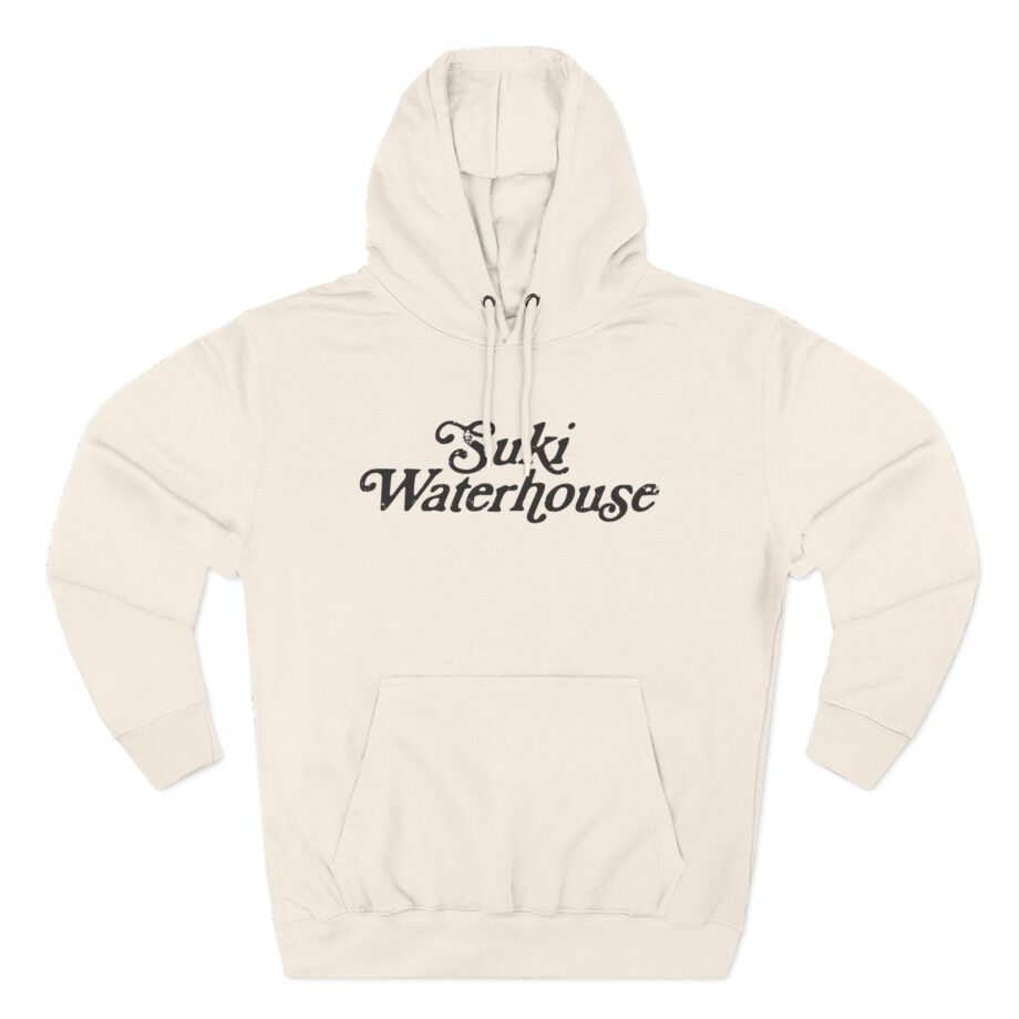 Suki Waterhouse Logo Three-Panel Fleece Hoodie