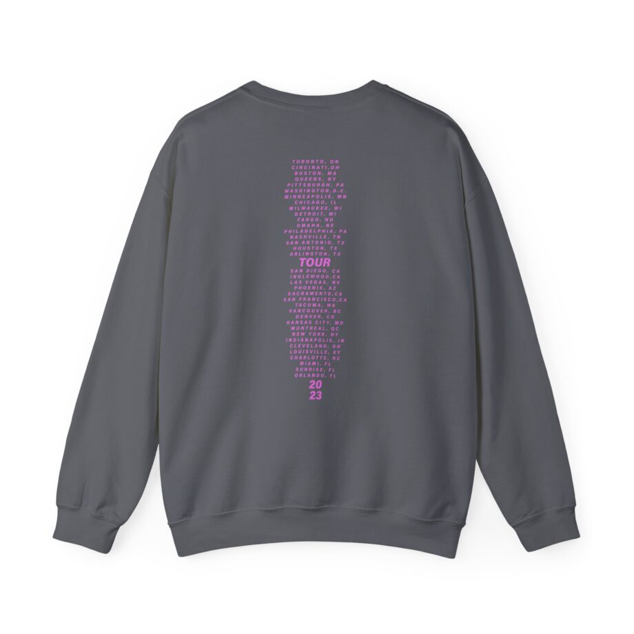 Pink Trustfall Praise Unisex Heavy Blend™ Crewneck Sweatshirt