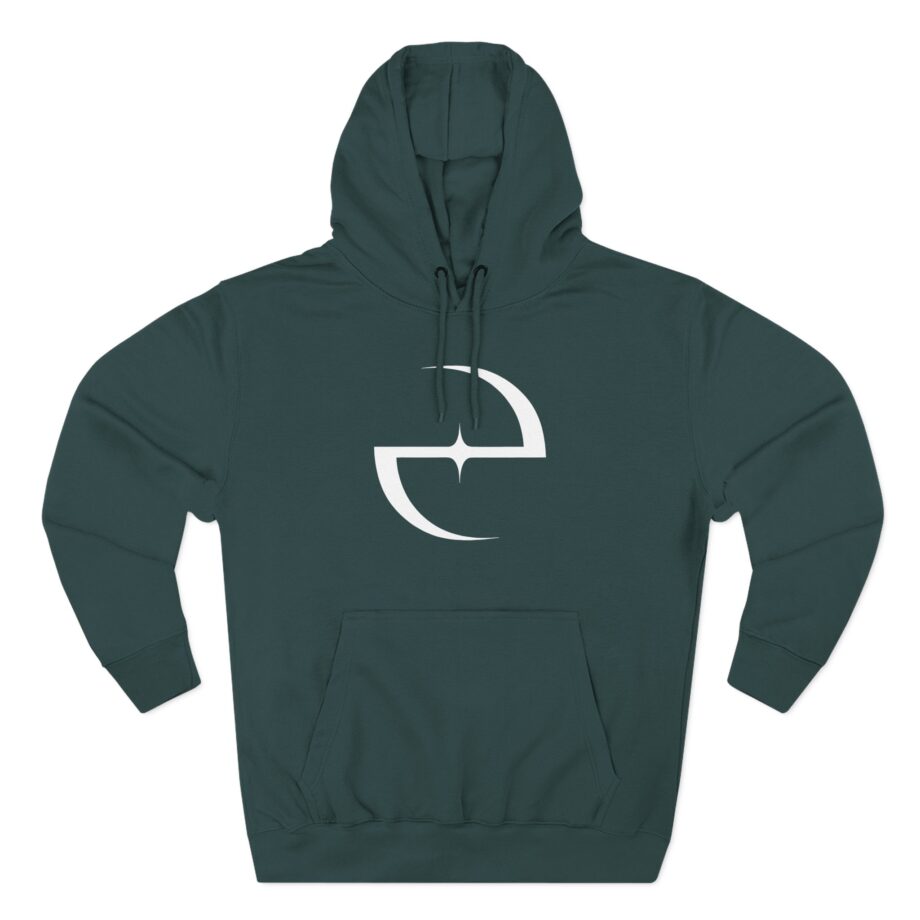 Evanescence E-logo Three-Panel Fleece Hoodie