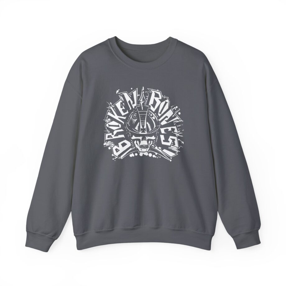 Broken Bones Skull Logo Unisex Heavy Blend Crewneck Sweatshirt