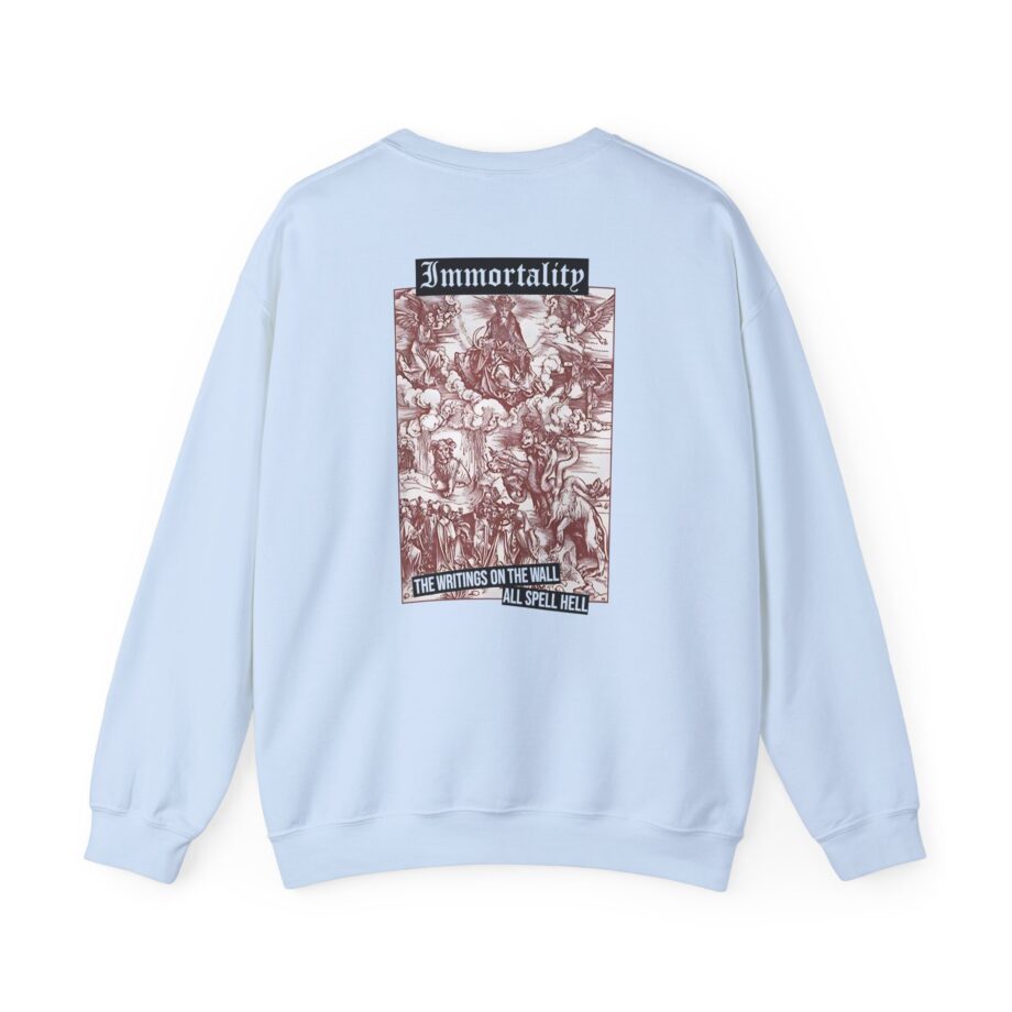 Born From Pain Immortality Unisex Heavy Blend™ Crewneck Sweatshirt