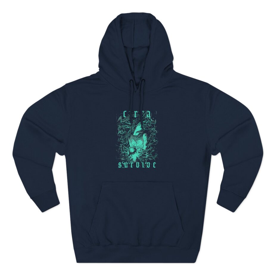 Circa Survive Illustration Three-Panel Fleece Hoodie