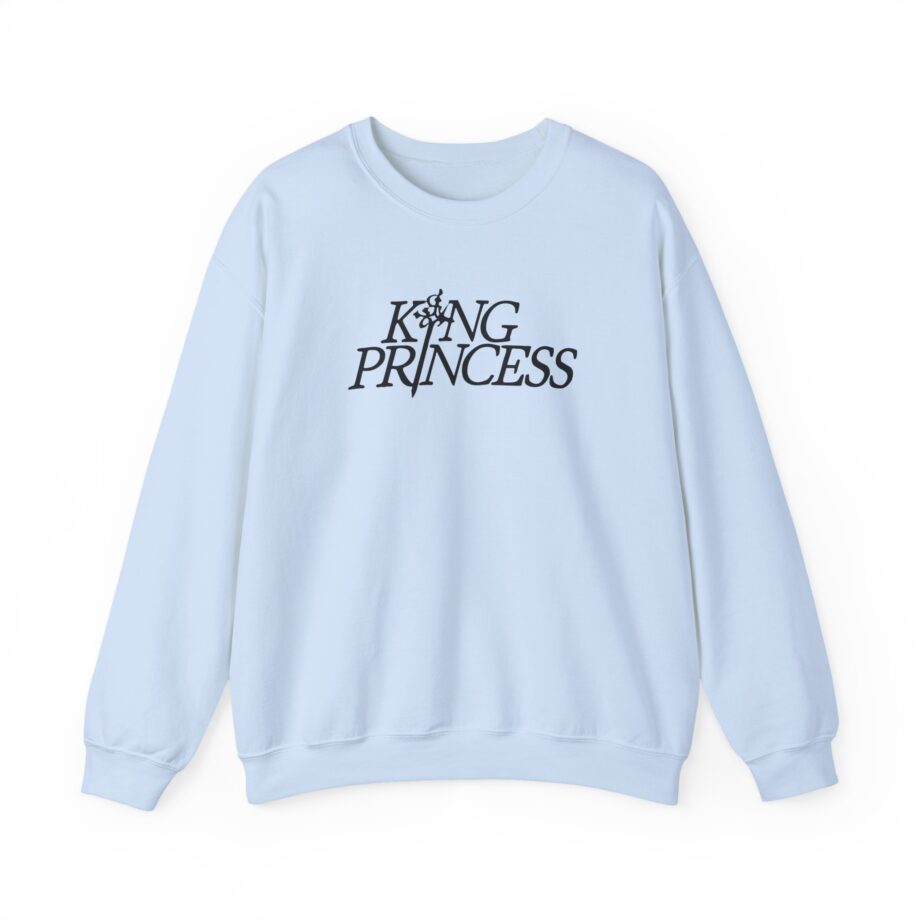 King Princess logo Unisex Heavy Blend™ Crewneck Sweatshirt