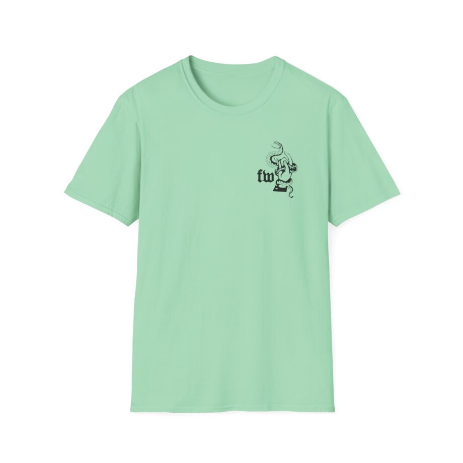 Fireworks Snake Unisex Softstyle T-Shirt