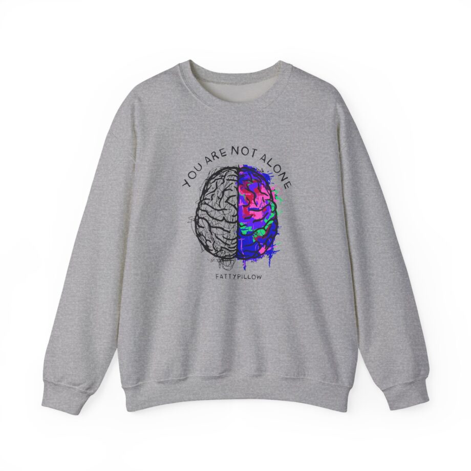 Fattypillow You Are Not Alone Unisex Heavy Blend™ Crewneck Sweatshirt