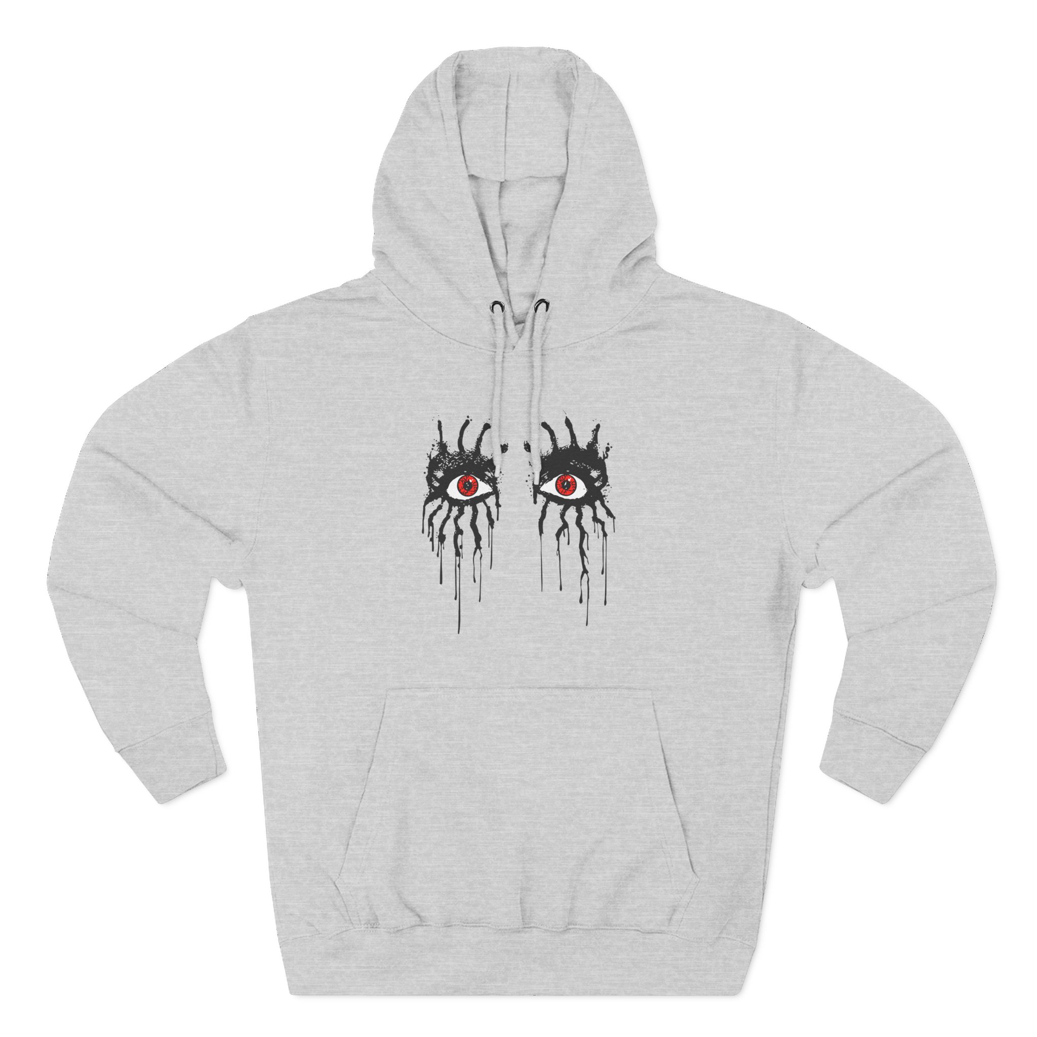 Alice Cooper Dripping Eyes Three-Panel Fleece Hoodie