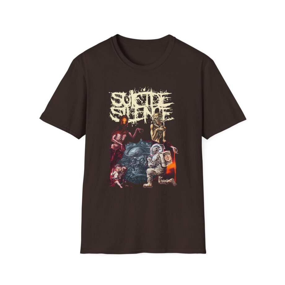 Suicide Silence Rymd Cover Tour 2023 Unisex Softstyle T-Shirt
