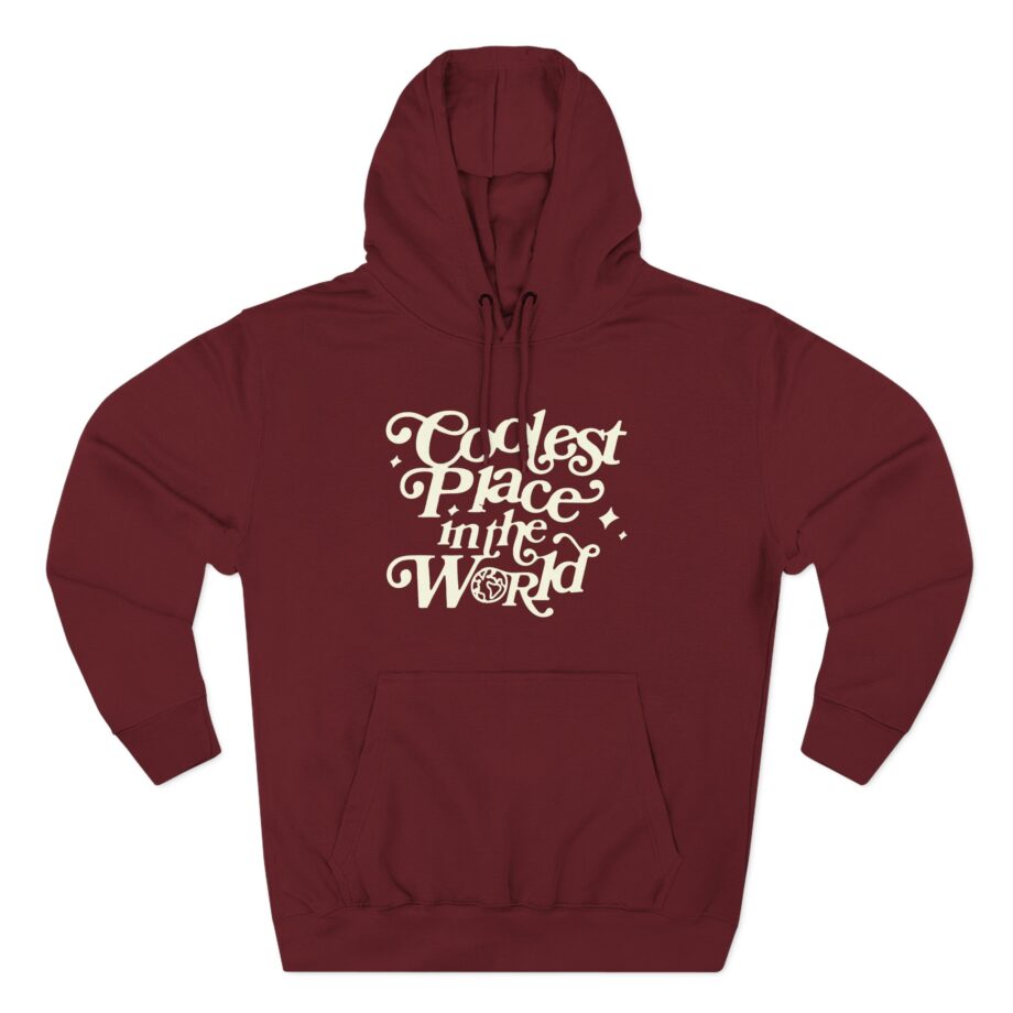 Suki Waterhouse Coolest Place in the World Three-Panel Fleece Hoodie