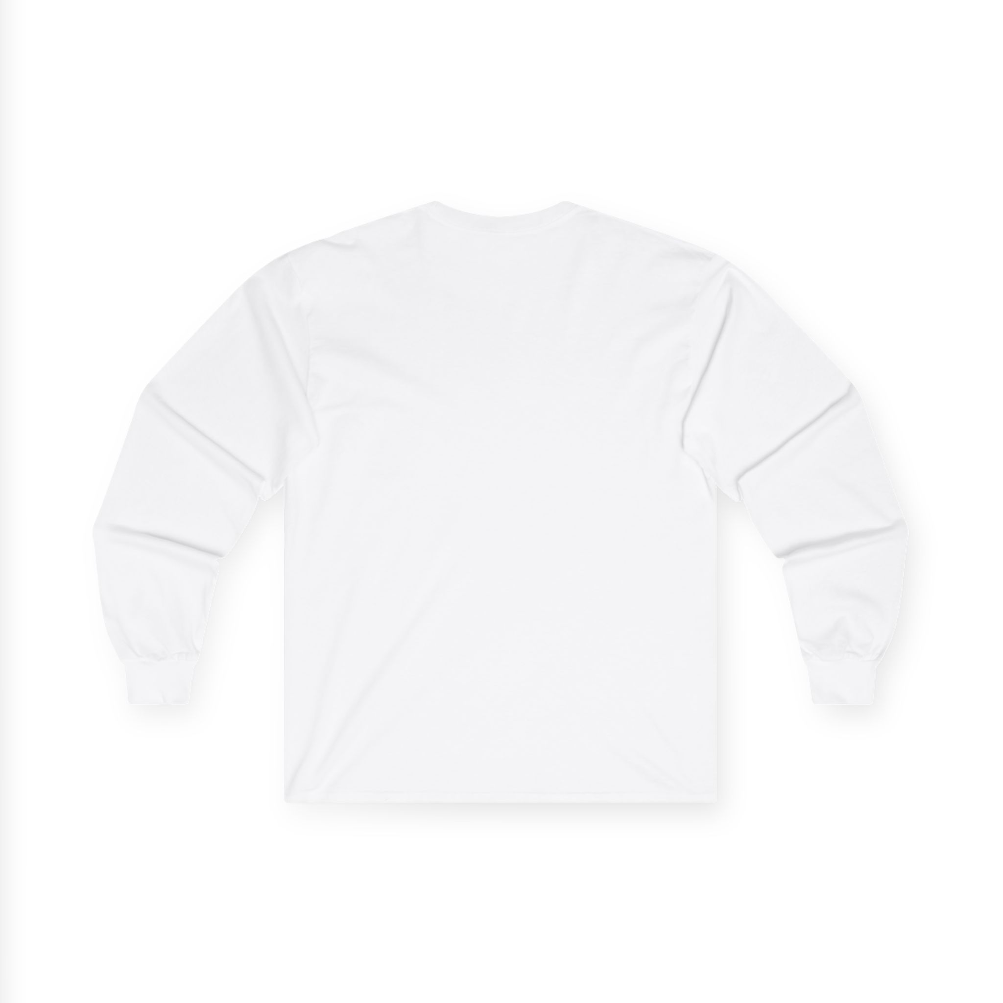 Foxing Draw Down Unisex Ultra Cotton Long Sleeve Tee
