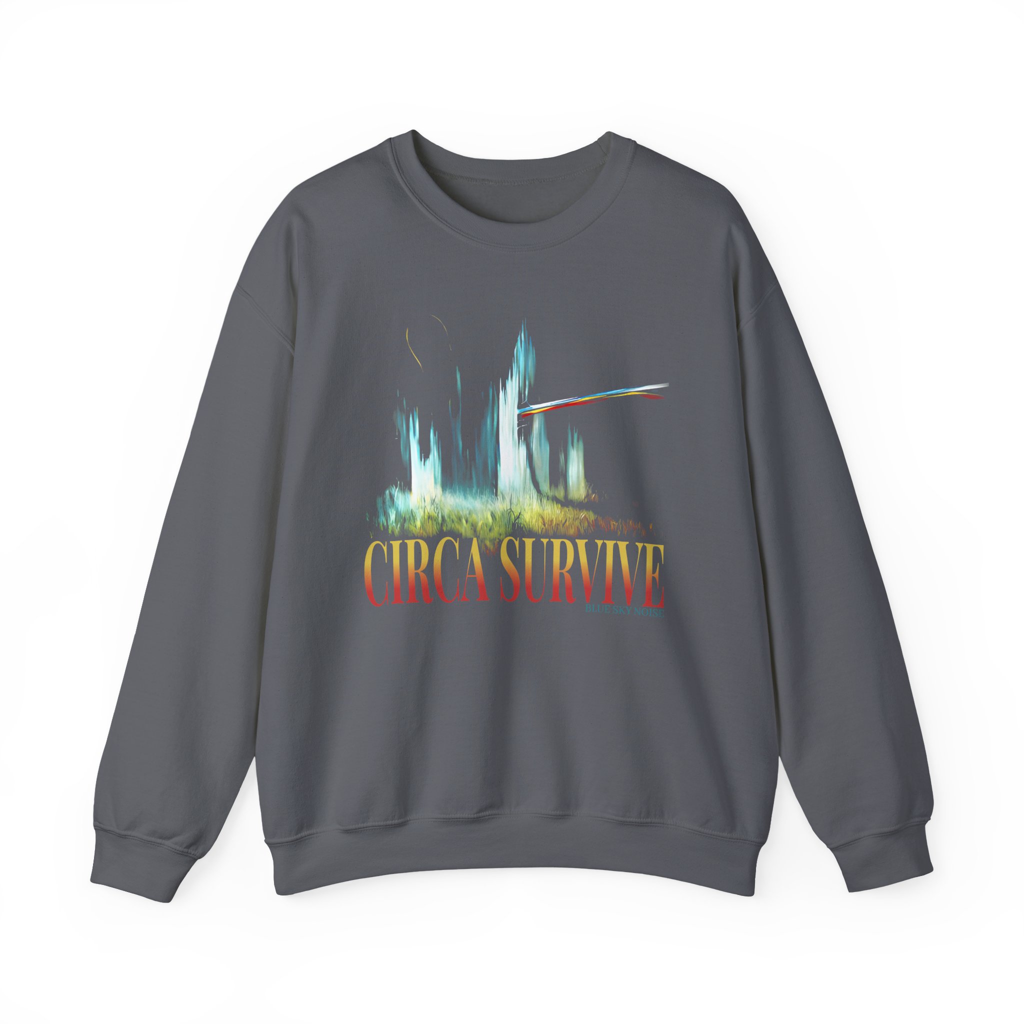 Circa Survive Obscured Unisex Heavy Blendâ„¢ Crewneck Sweatshirt