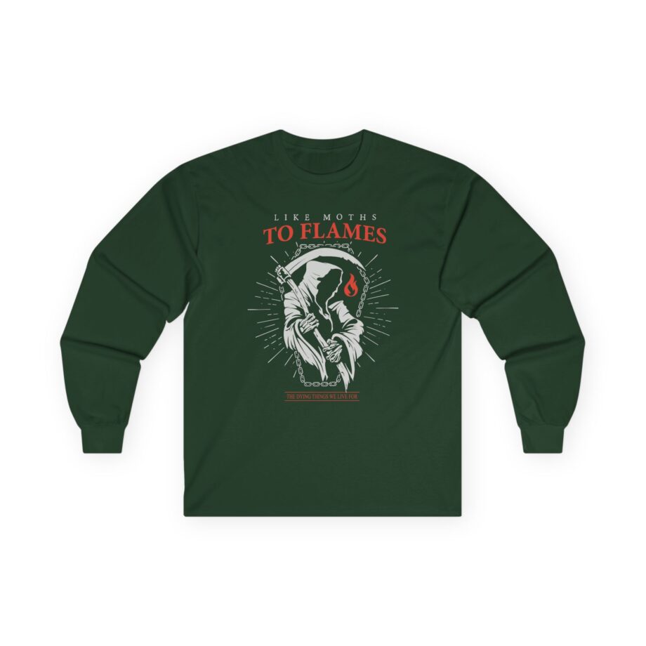 Like Moths to Flames Unisex Ultra Cotton Long Sleeve Tee