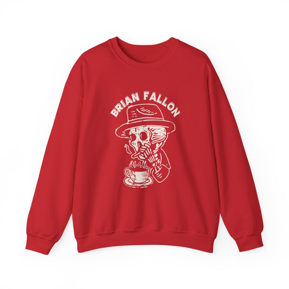 Brian Fallon Smoking Skeleton Unisex Heavy Blend™ Crewneck Sweatshirt