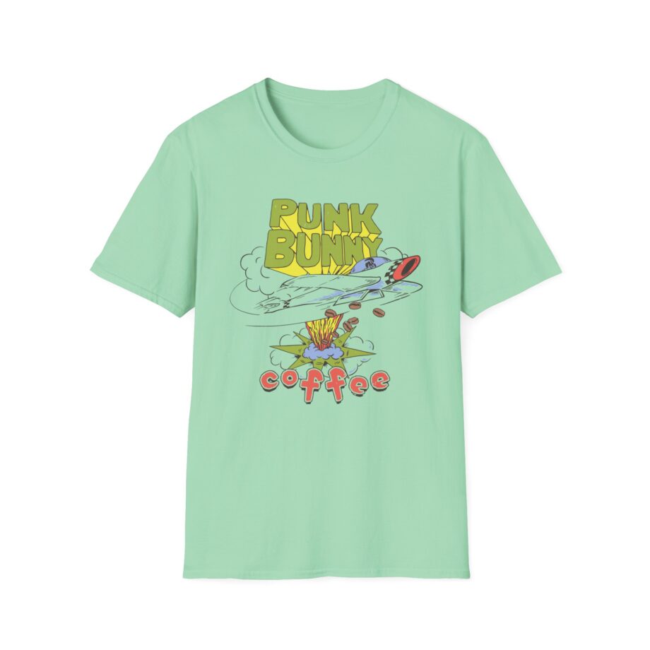 Green Day Punk Bunny Dookie Unisex Softstyle T-Shirt
