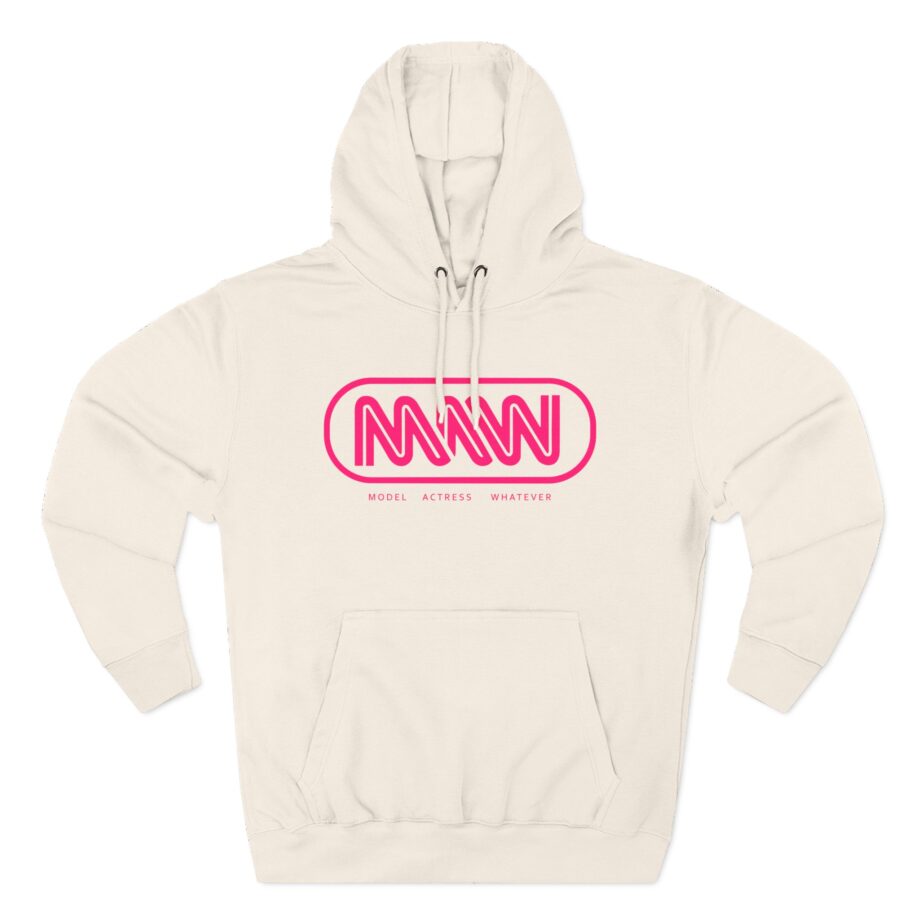 Suki Waterhouse MAW Logo Three-Panel Fleece Hoodie