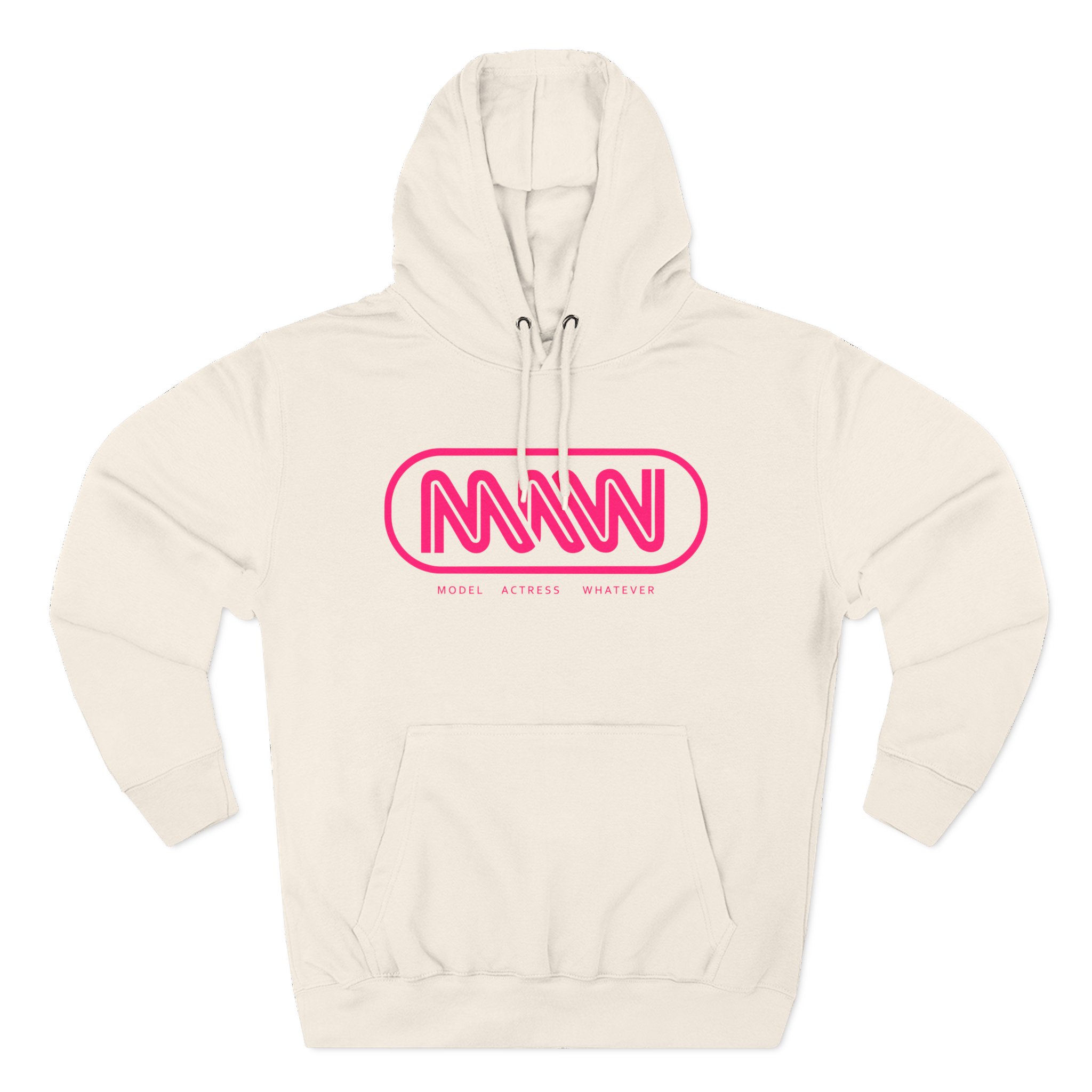 Suki Waterhouse MAW Logo Three-Panel Fleece Hoodie