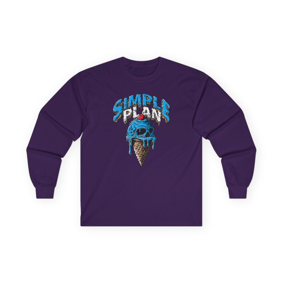 Simple Plan Ice Cream Unisex Ultra Cotton Long Sleeve Tee