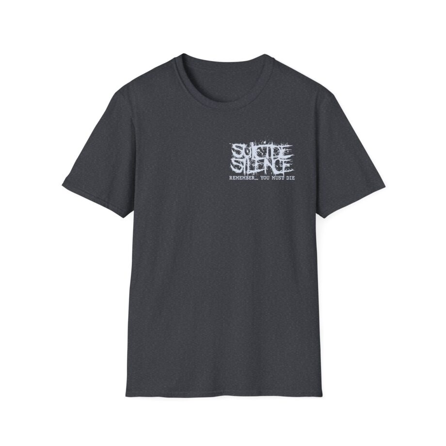 Suicide Silence Rymd Snake Skull Unisex Softstyle T-Shirt