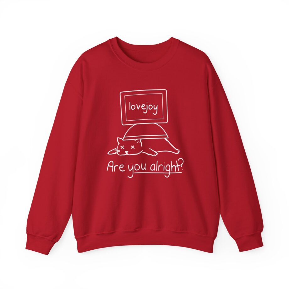 Lovejoy are you alright Unisex Heavy Blend™ Crewneck Sweatshirt