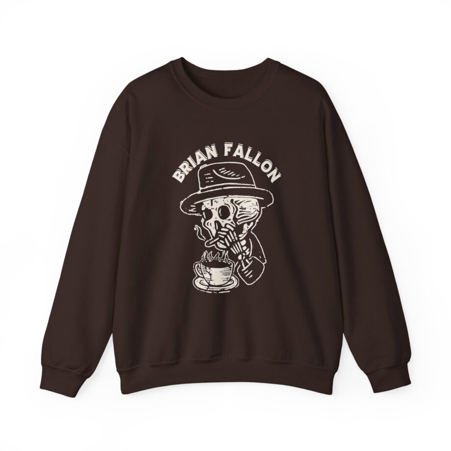 Brian Fallon Smoking Skeleton Unisex Heavy Blend™ Crewneck Sweatshirt