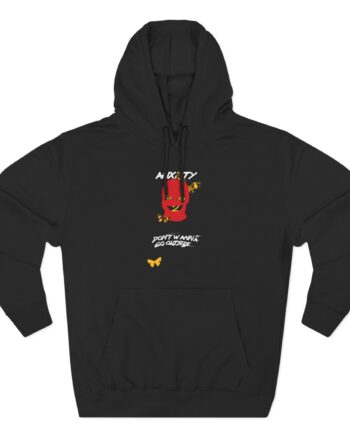 Joyner Lucas Anxiety Three-Panel Fleece Hoodie